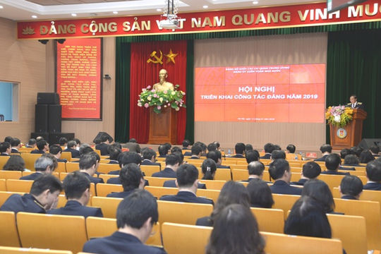 Đảng ủy Kiểm toán Nhà nước tổ chức Hội nghị triển khai công tác Đảng năm 2019