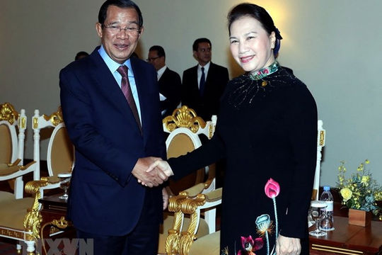 Thúc đẩy hơn nữa quan hệ hữu nghị truyền thống Việt Nam-Campuchia