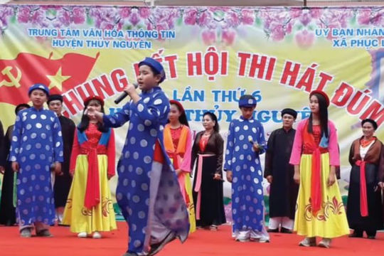 Về Tổng Phục xưa nghe hát Đúm