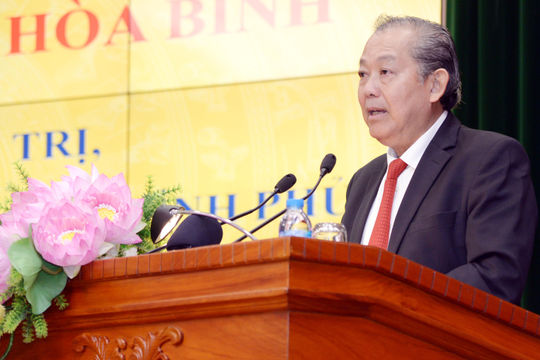 Phó Thủ tướng Thường trực Trương Hòa Bình: Nâng tầm các kết luận, kiến nghị thực sự có chất lượng, tương xứng với địa vị pháp lý của KTNN Phó Thủ tướng Thường trực Trương Hòa Bình: Nâng tầm các kết luận, kiến nghị thực sự có chất lượng, tương xứng với địa vị pháp lý của KTNN