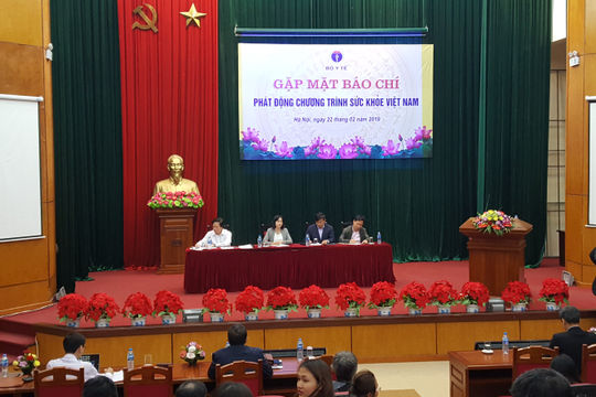 Phát động Chương trình Sức khỏe Việt Nam sẽ diễn ra vào ngày 27/2