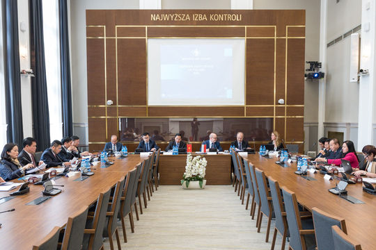 Phó Tổng Kiểm toán Nhà nước Đặng Thế Vinh thăm và làm việc với Cơ quan Kiểm toán tối cao Ba Lan