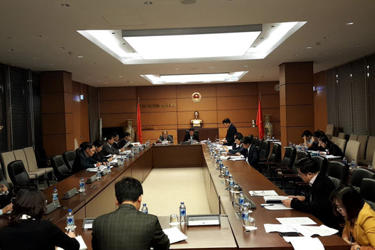 Ủy ban Tài chính - Ngân sách thẩm tra Dự án Luật sửa đổi, bổ sung một số điều của Luật KTNN năm 2015