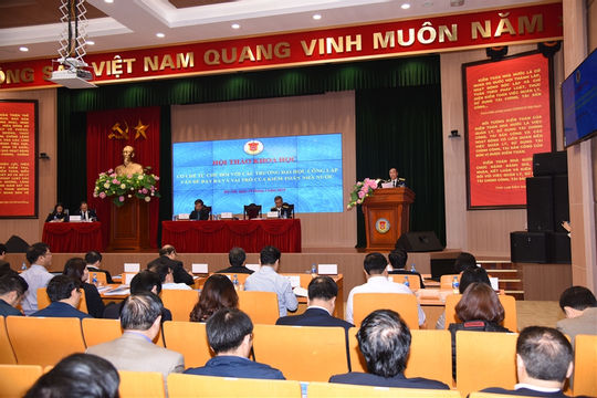 Cơ chế tự chủ đối với các trường đại học công lập- vấn đề đặt ra và vai trò của Kiểm toán Nhà nước