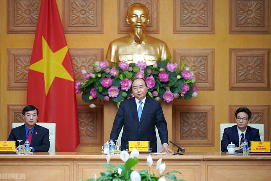 Thủ tướng Nguyễn Xuân Phúc: Thanh niên, đoàn viên cần tiếp tục phát huy vai trò xung kích đối với nhiệm vụ chung của đất nước