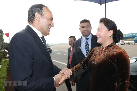 Chủ tịch Quốc hội Việt Nam bắt đầu thăm chính thức Vương quốc Maroc