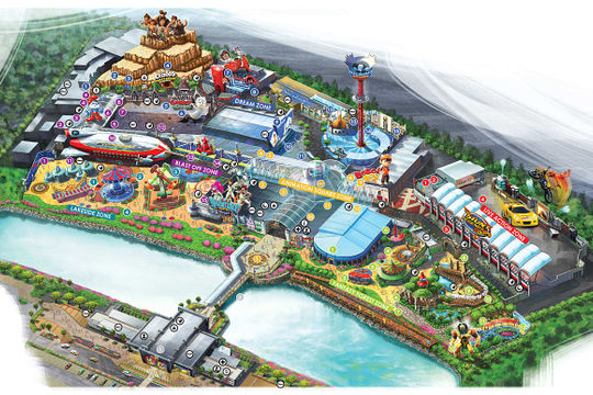 Malaysia: Chi phí dự án Phim trường MAPS tăng 217 triệu Ringgit