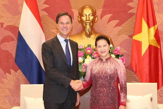 Chủ tịch Quốc hội hội kiến Thủ tướng Vương quốc Hà Lan Mark Rutte
