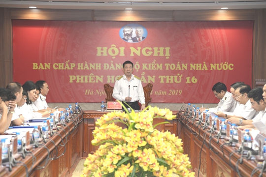 Hội nghị lần thứ 16 Ban chấp hành Đảng bộ Kiểm toán Nhà nước