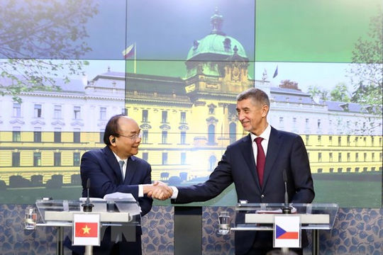 Tuyên bố chung Việt Nam-Cộng hòa Séc nhân chuyến thăm của Thủ tướng