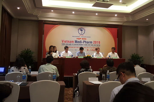 450 đơn vị tham gia Triển lãm quốc tế chuyên ngành Y Dược Việt Nam lần thứ 26