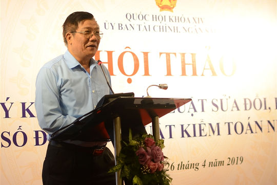 Luật Kiểm toán nhà nước (sửa đổi) cần hoàn thiện quy định về các tổ chức, cá nhân, người nộp thuế