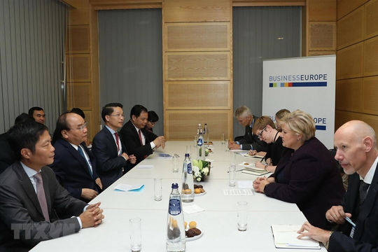 Thúc đẩy quan hệ hợp tác nhiều mặt giữa Việt Nam và Na Uy