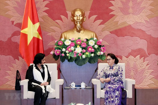 Chủ tịch Quốc hội tiếp Viện trưởng Viện Kiểm sát nhân dân tối cao Cuba