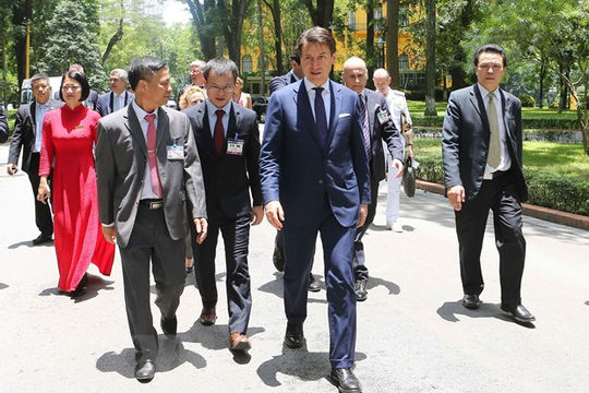 Thủ tướng Cộng hòa Italy kết thúc chuyến thăm chính thức Việt Nam