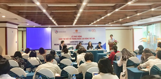 Phát động cuộc thi viết về “Phòng ngừa lao động trẻ em”