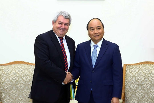 Thủ tướng Nguyễn Xuân Phúc tiếp Phó Chủ tịch Hạ viện Cộng hòa Séc