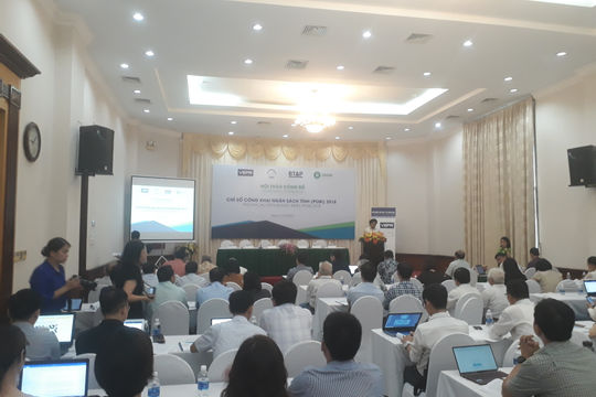 Mức độ công khai NSNN của địa phương đã được cải thiện