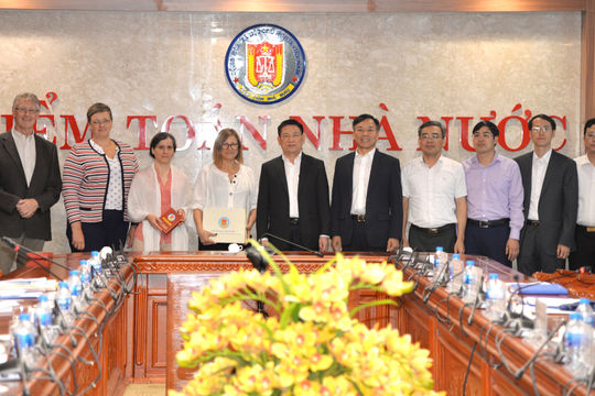 Tổng Kiểm toán Nhà nước Hồ Đức Phớc tiếp Đoàn chuyên gia Dự án EU-PFMO