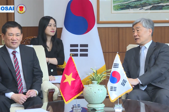 Tổng Kiểm toán Nhà nước Hồ Đức Phớc thăm và làm việc tại Hàn Quốc