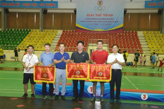 Hình ảnh Giải thể thao chào mừng kỷ niệm 25 năm Ngày thành lập Kiểm toán Nhà nước