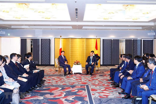Thủ tướng Nguyễn Xuân Phúc tiếp lãnh đạo một số địa phương Nhật Bản Thủ tướng Nguyễn Xuân Phúc tiếp lãnh đạo một số địa phương Nhật Bản