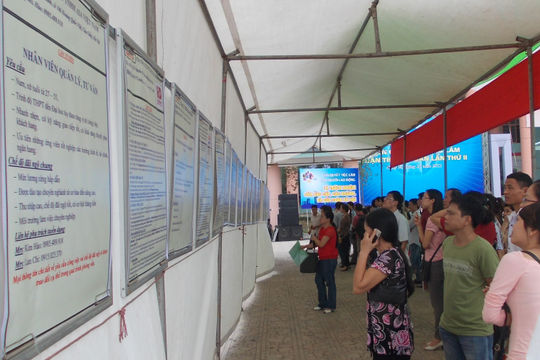 Gần 780 nghìn lao động có việc làm trong 6 tháng đầu năm