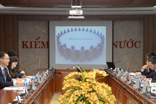 KTNN Việt Nam làm việc với Đoàn công tác Ủy ban Kiểm toán và Thanh tra Hàn Quốc