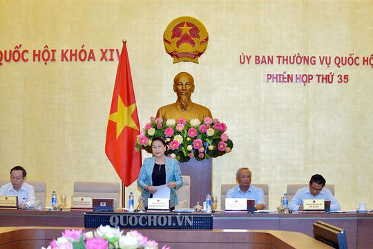 Khai mạc Phiên họp thứ 35 của Ủy ban Thường vụ Quốc hội Khai mạc Phiên họp thứ 35 của Ủy ban Thường vụ Quốc hội