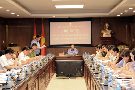 Khối thi đua các Bộ, ngành nội chính Trung ương sơ kết công tác thi đua khen thưởng