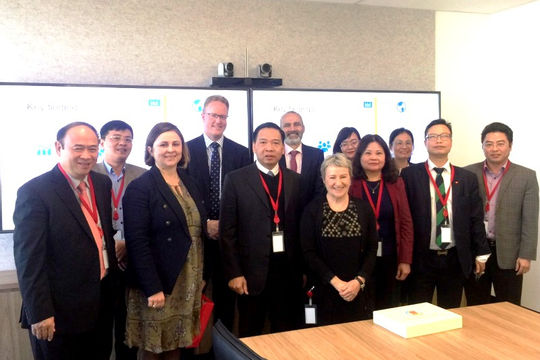 Đoàn công tác KTNN Việt Nam thăm và làm việc tại Australia