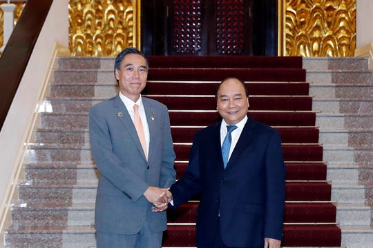 Thủ tướng Nguyễn Xuân Phúc tiếp Thống đốc tỉnh Nagano của Nhật Bản Thủ tướng Nguyễn Xuân Phúc tiếp Thống đốc tỉnh Nagano của Nhật Bản