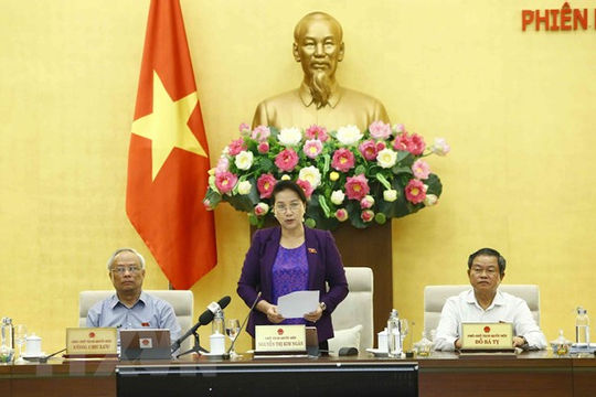 Bế mạc Phiên họp thứ 36 của Ủy ban Thường vụ Quốc hội