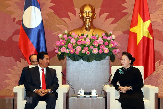 Chủ tịch Quốc hội Nguyễn Thị Kim Ngân tiếp Phó Chủ tịch Quốc hội Lào Chủ tịch Quốc hội Nguyễn Thị Kim Ngân tiếp Phó Chủ tịch Quốc hội Lào