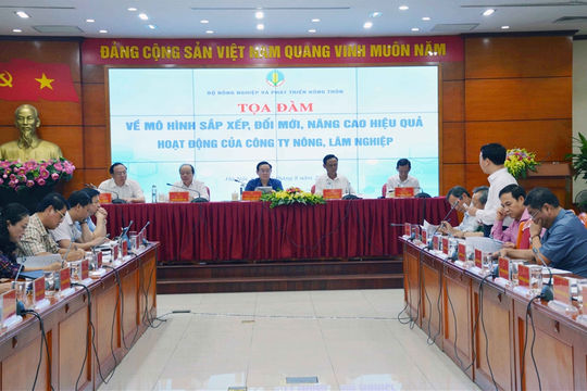 Đề xuất cho phá sản công ty nông lâm nghiệp yếu kém