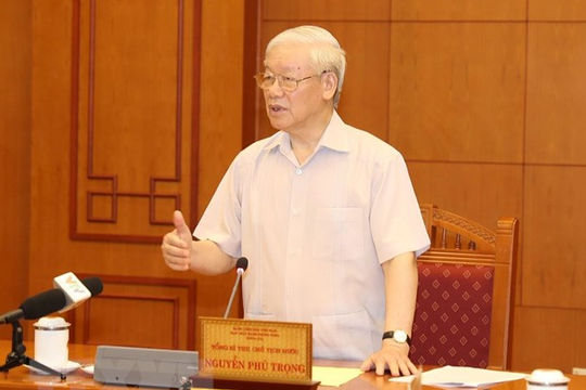 Tổng Bí thư, Chủ tịch nước chủ trì họp Tiểu ban Nhân sự Đại hội Đảng