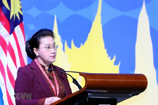 Chủ tịch Quốc hội phát biểu tại Phiên toàn thể Đại hội đồng AIPA 40