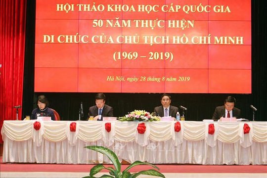 Di chúc của Bác - sức sống mãnh liệt, giá trị trường tồn