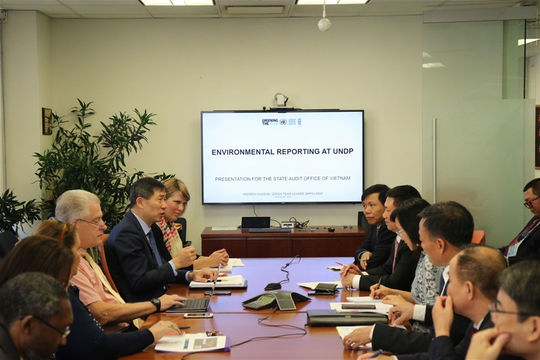 KTNN Việt Nam làm việc với Chương trình Phát triển Liên hợp quốc