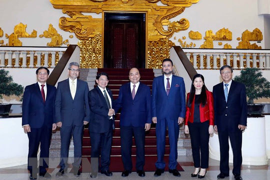 Thủ tướng Nguyễn Xuân Phúc tiếp Bộ trưởng Ngoại giao Nicaragua