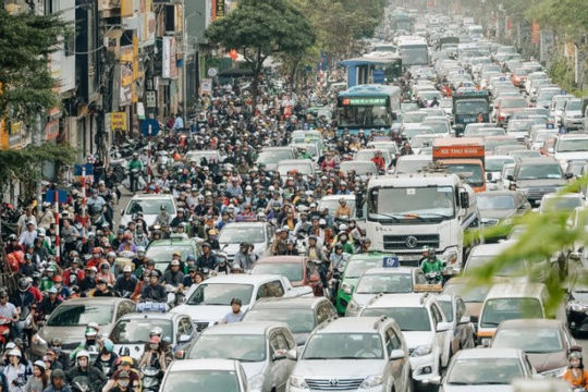 Ngành giao thông vận tải đóng góp 10,8% tổng lượng phát thải CO2