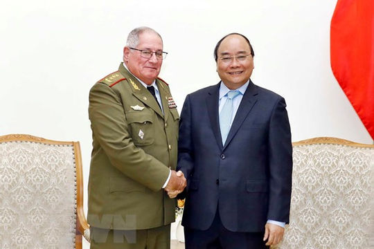 Thủ tướng Nguyễn Xuân Phúc tiếp Tổng Tham mưu trưởng Cuba