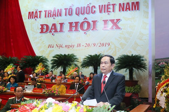 Khai mạc trọng thể Đại hội Đại biểu toàn quốc MTTQ Việt Nam lần thứ IX, nhiệm kỳ 2019-2024