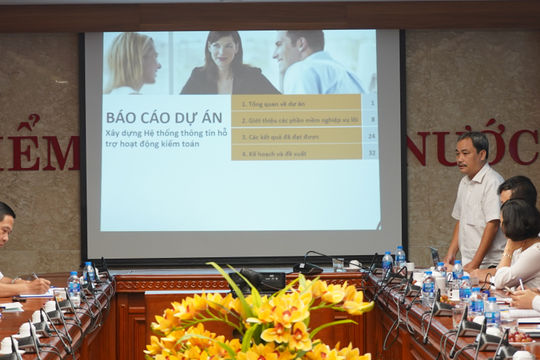 Đẩy nhanh tiến độ xây dựng hệ thống thông tin hỗ trợ hoạt động kiểm toán