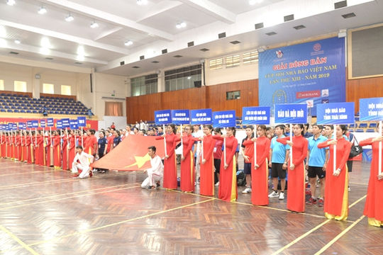Gần 200 vận động viên tham gia Giải Bóng bàn Cúp Hội Nhà báo Việt Nam lần thứ XIII- năm 2019