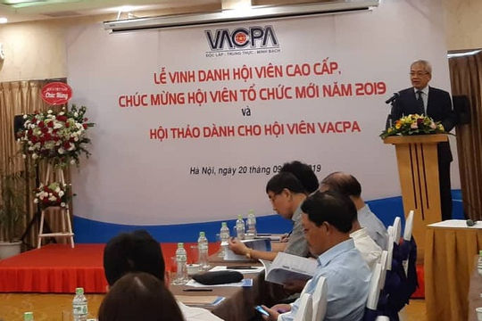 VACPA tổ chức lễ tôn vinh hội viên cao cấp và chào mừng hội viên mới năm 2019