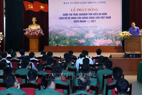 Triển khai Cuộc thi Tìm hiểu về 90 năm lịch sử vẻ vang của Đảng