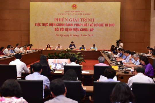 Thực hiện tự chủ một cách thực chất trong các bệnh viện công lập Thực hiện tự chủ một cách thực chất trong các bệnh viện công lập
