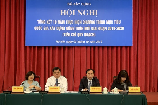 Gần 100% số xã trên toàn quốc được lập đồ án quy hoạch