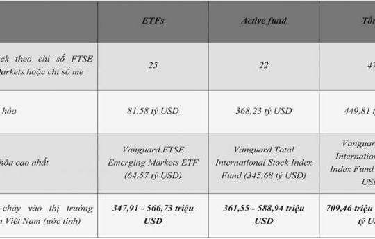 Thị trường chứng khoán Việt Nam đứng trước cơ hội được nâng hạng lên thị trường mới nổi